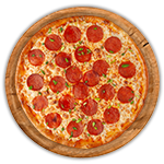 Super Pepperoni Pizza  7" 
