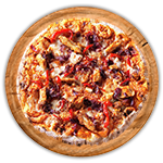 Spicy Chicken Pizza  7" 