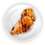 1/2 Chicken ( Breast & Leg )  Single 