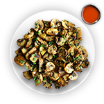 Garlic Mushroom With Dips (10pcs) 