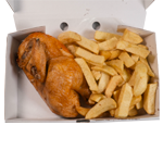 1/2 Chicken ( Breast & Leg ) 